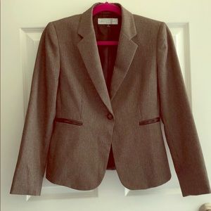 TAHARI ASL Blazer w/ Elbow Patches